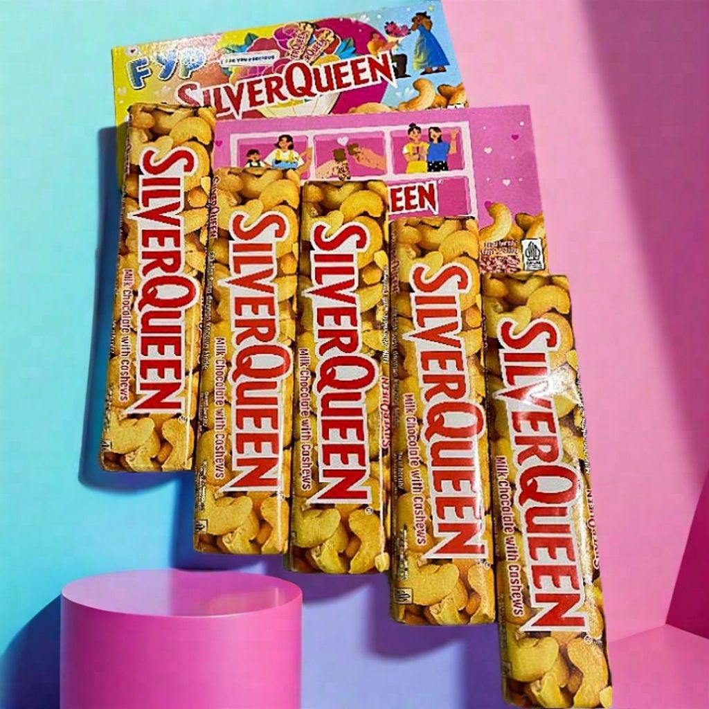 

5 Pcs Silverqueen uk55gram