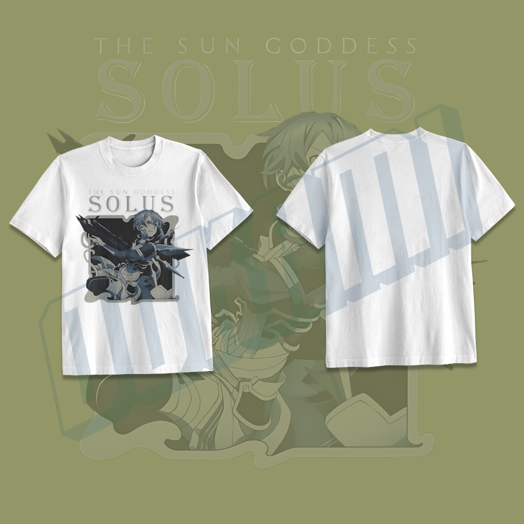 Kaos Anime Swort Art Online unisex | Sinon The Sun Goddes