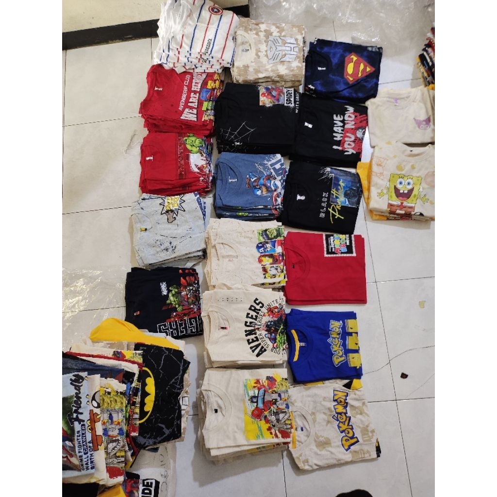 KAOS MARVEL ORIGINAL BRAND ORI MATAHARI