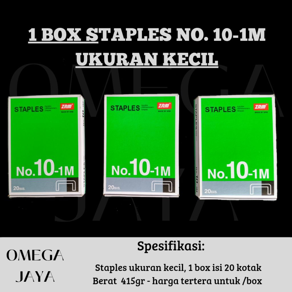 

Staples ZRM no 10-1M isi 20BXS