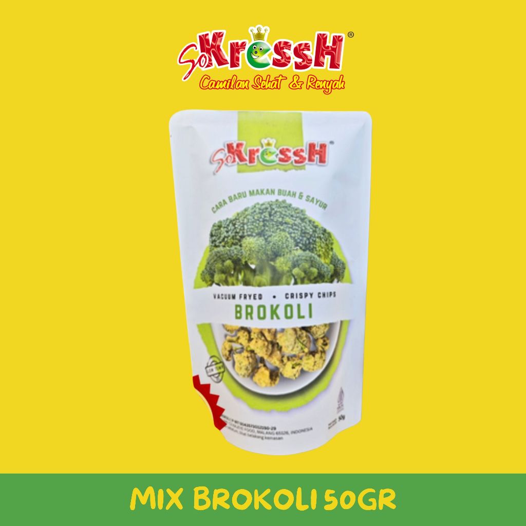 

Keripik Sayur Brokoli 50gr SoKressH