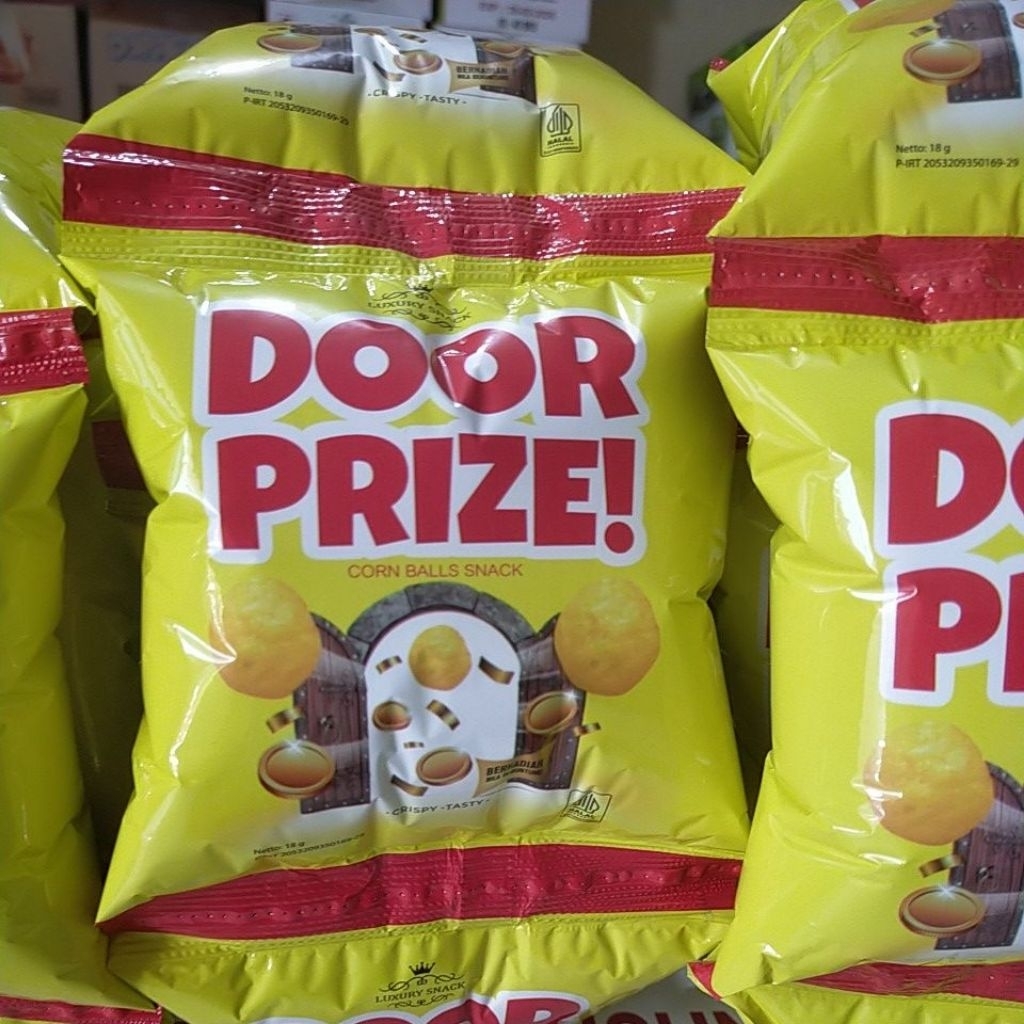 

DOOR PRIZE / SNACK BERHADIAH/ 1 Renceng isi 10 pc.
