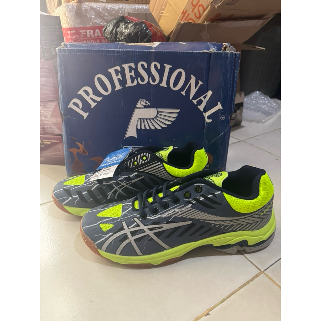 PROMO SEPATU PROFESSIONAL ORIGANAL VOLLEY SHOES - SEPATU VOLLEY - SEPATU BADMINTON SIZE 40 - SEPATU 