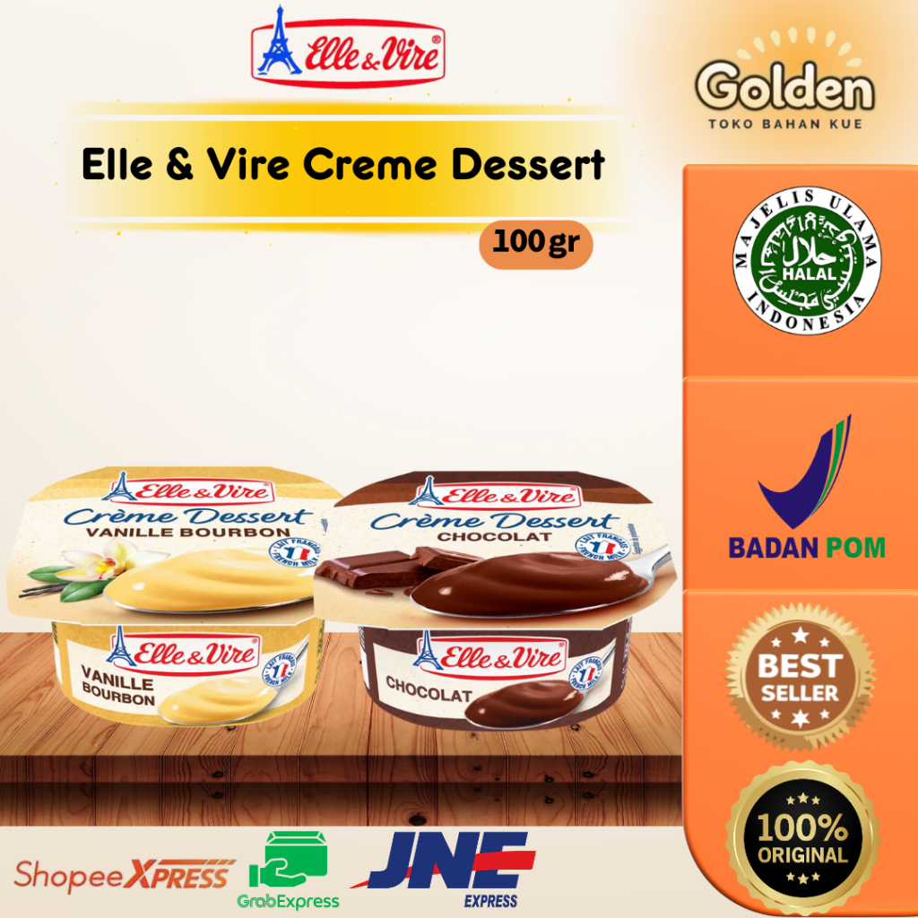 

Elle & Vire Creme Dessert 100 gr