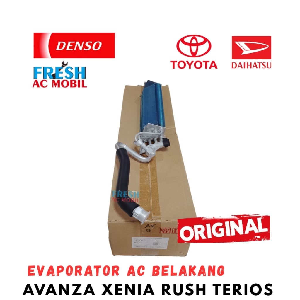 Evap AC Belakang Avanza Xenia Rush Terios Original Denso Evaporator AC Avanza Xenia Rush Terios Orig