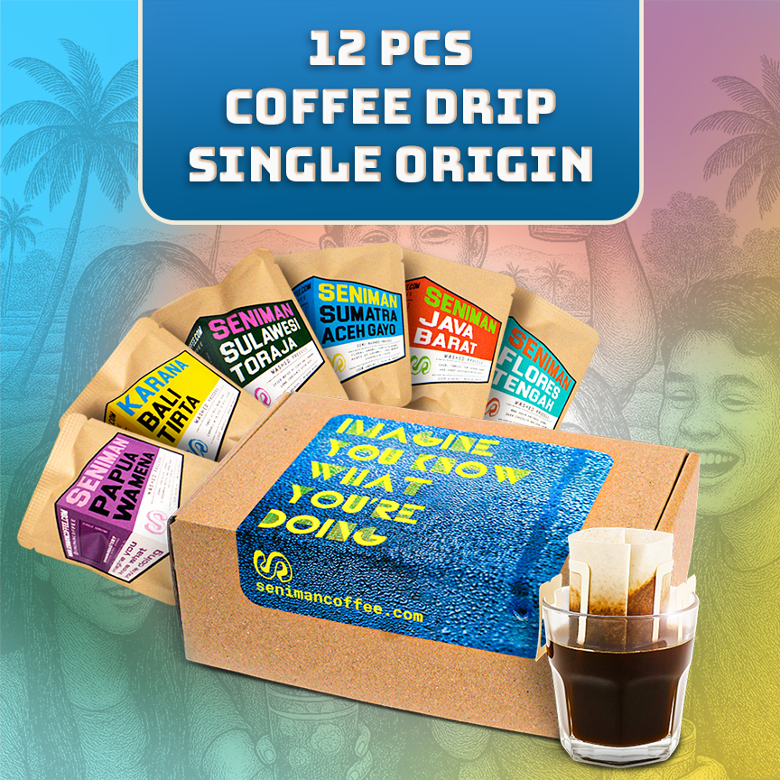 

12 pcs Coffee Drip Single Origin Indonesian