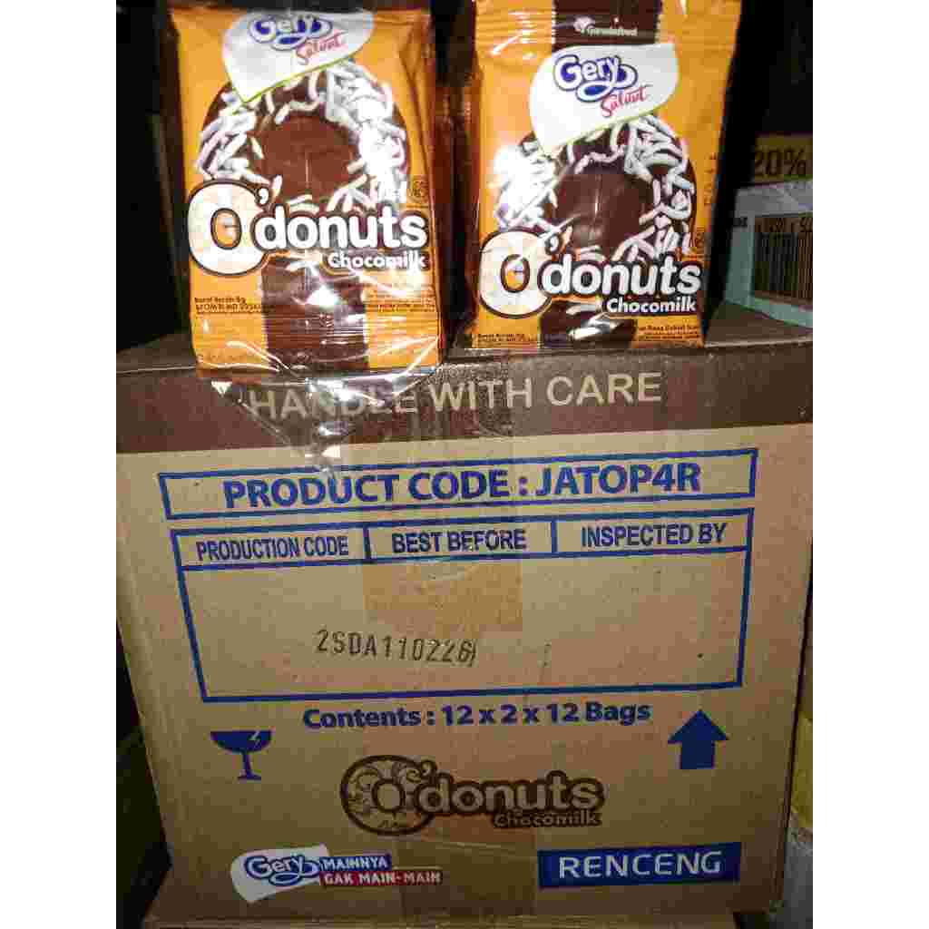 

Sehati Snack - Gery Saluut Odonut 1pack(24pcs)