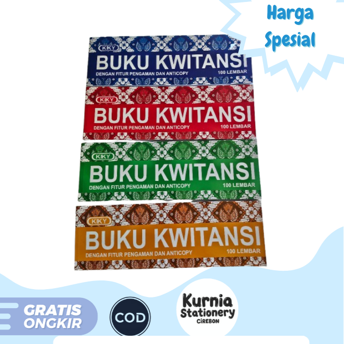 

Kiky Buku Kwitansi Besar 100 Lembar (Satuan)