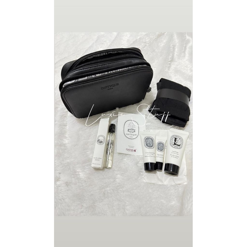 LUXIE STUFF - Diptyque Qatar Amenity Kit Phikosykos