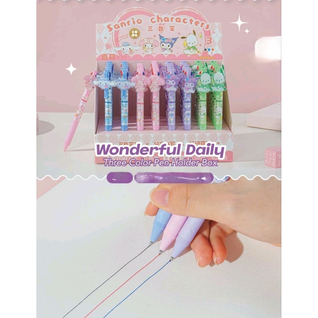 

JOYTOP Pena 3 Color Sanrio