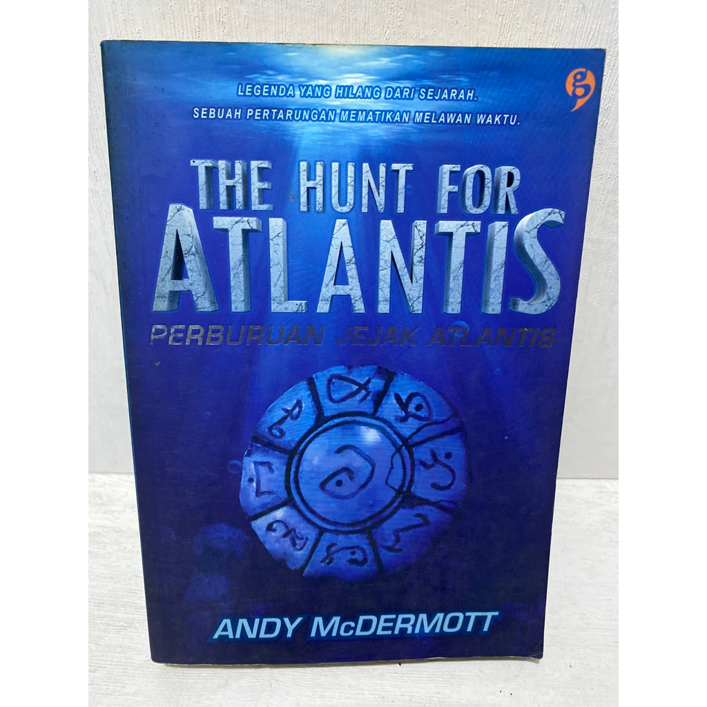 Buku Original THE HUNT FOR ATLANTIS PERBURUAN JEJAK ATLANTIS - ANDY MCDERMOTT