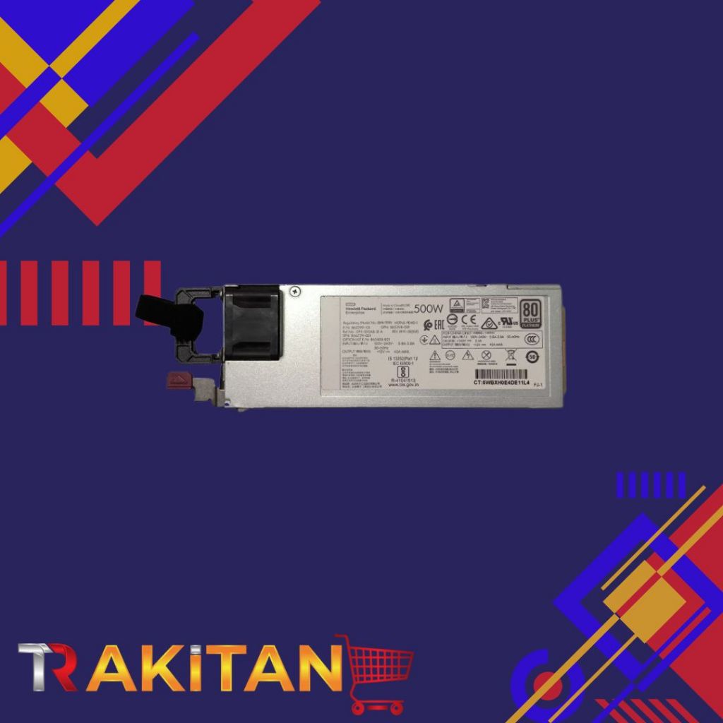 HP 500W Flex Slot Platinum Power Supply