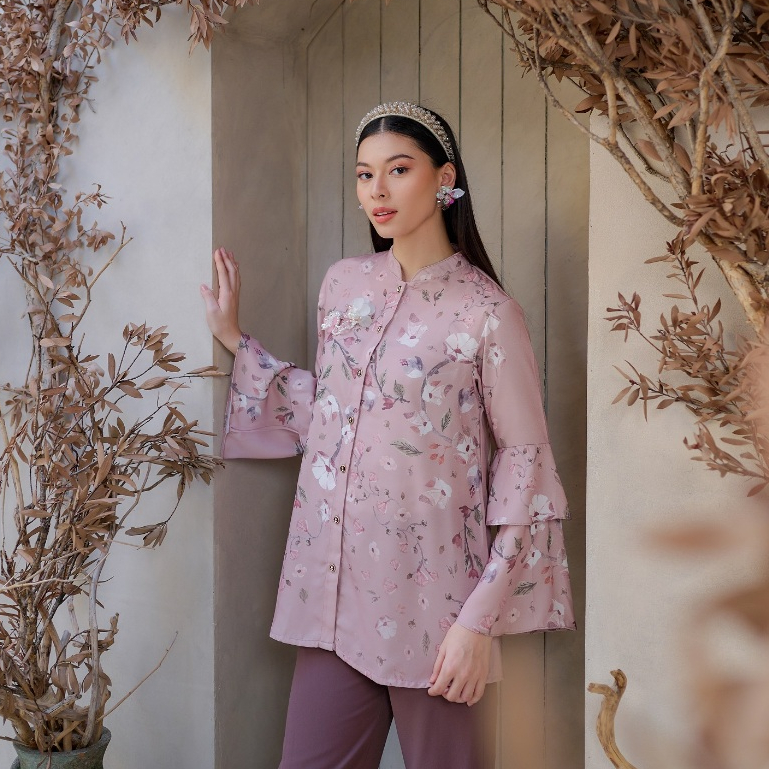 Kamima - Flora Series – Dimela Blouse in Old Rose