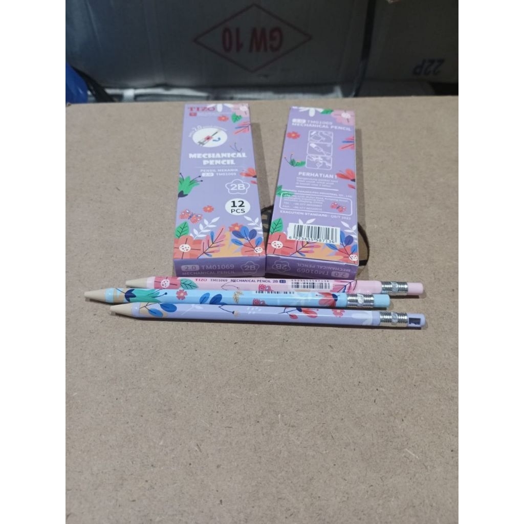 

(1pak) Pensil Mekanik TIZO Besar 2,0 TM01069/pensil isi besar Tizo/mechanical pencil 2B 2,0 TM02069