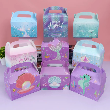 

Gable Box Motif Mermaid Duyung Kado dus Birthday