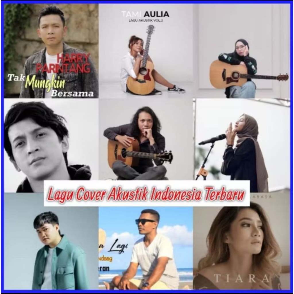 KASET MP3 LAGU COVER AKUSTIK  INDONESIA TERBARU - KASET MP3 LAGU AKUSTIK CAFE - KASET CD MP3 TERBARU