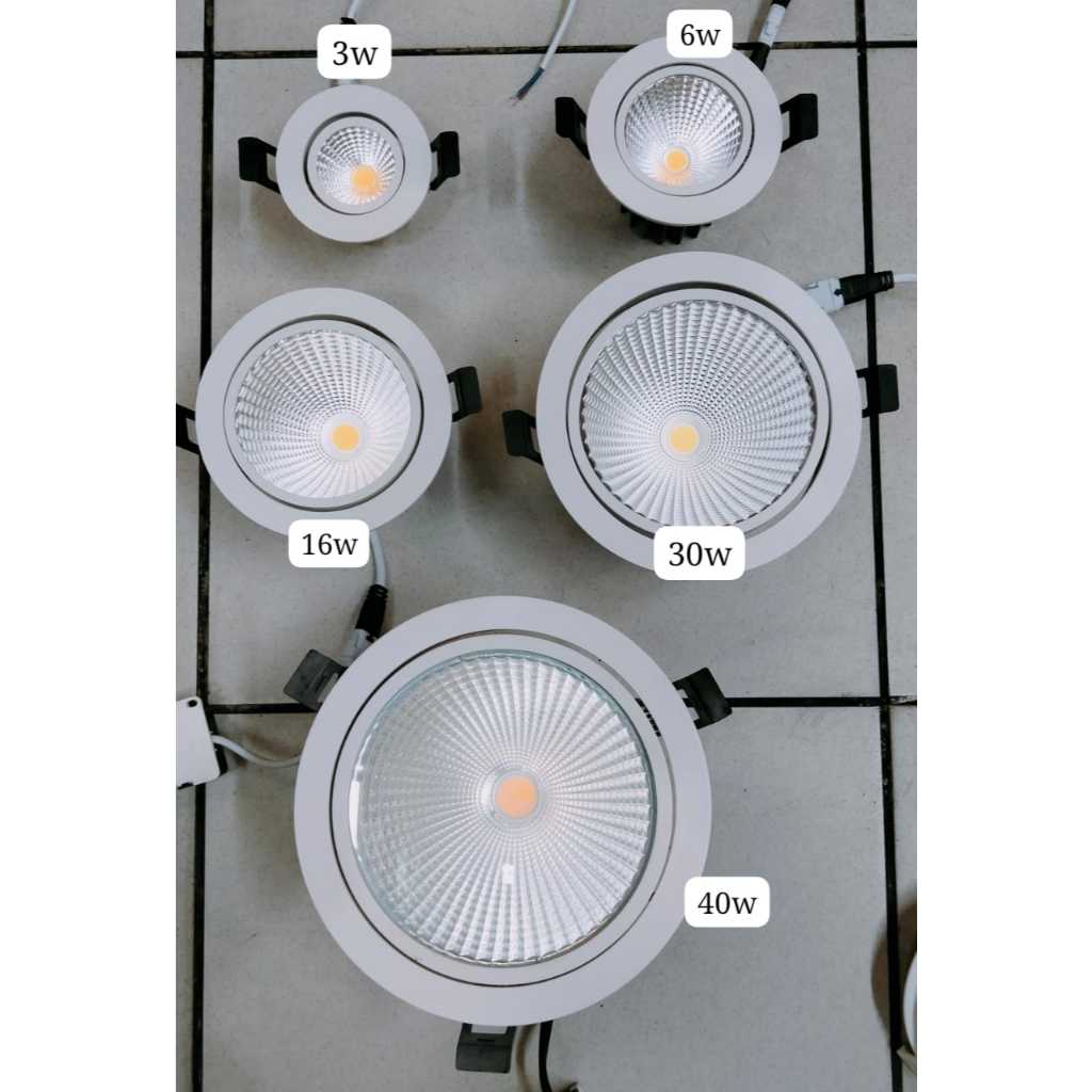 LAMPU LED DOWNLIGHT 40W SPOTLIGHT KIM LAMPU LED DOWNLIGHT