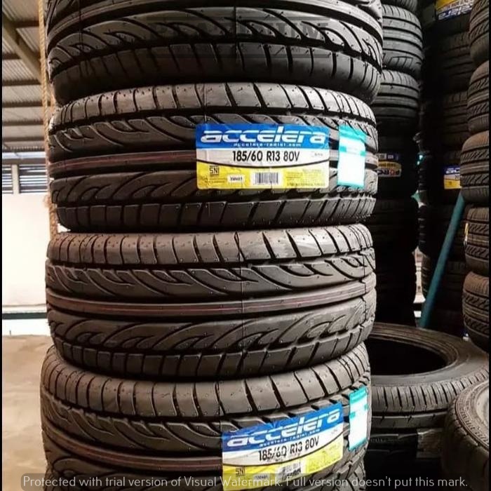 Ban mobil 185 60 R13 merk ACCELERA ALPHA 185 60 R13 ban mobil karimun datsun dll