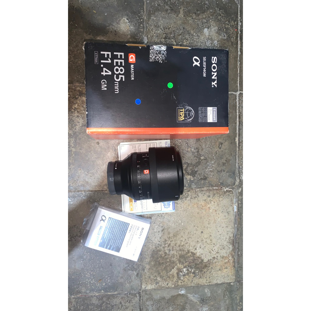 Lensa sony 85GM F1.4