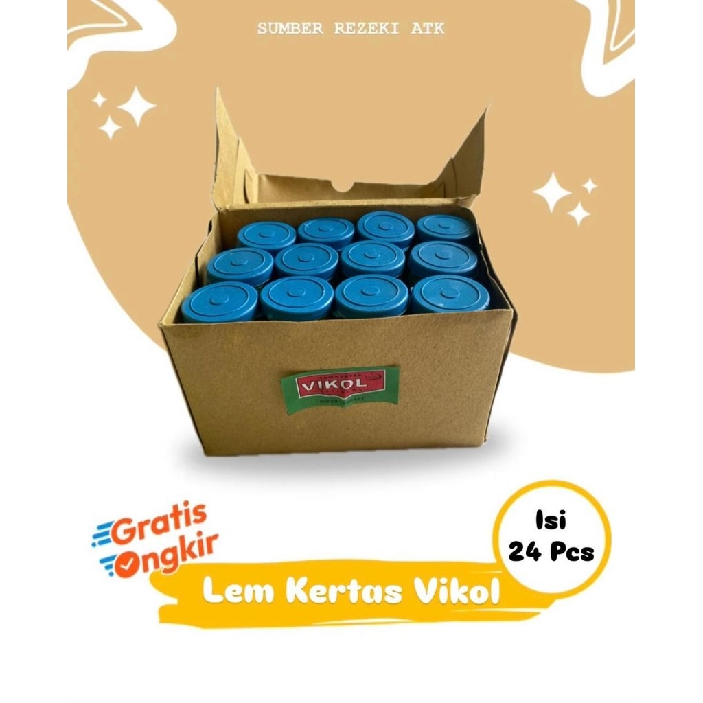 

Lem Kertas Vikol Murah 1 Pack (Isi 24 Pcs)