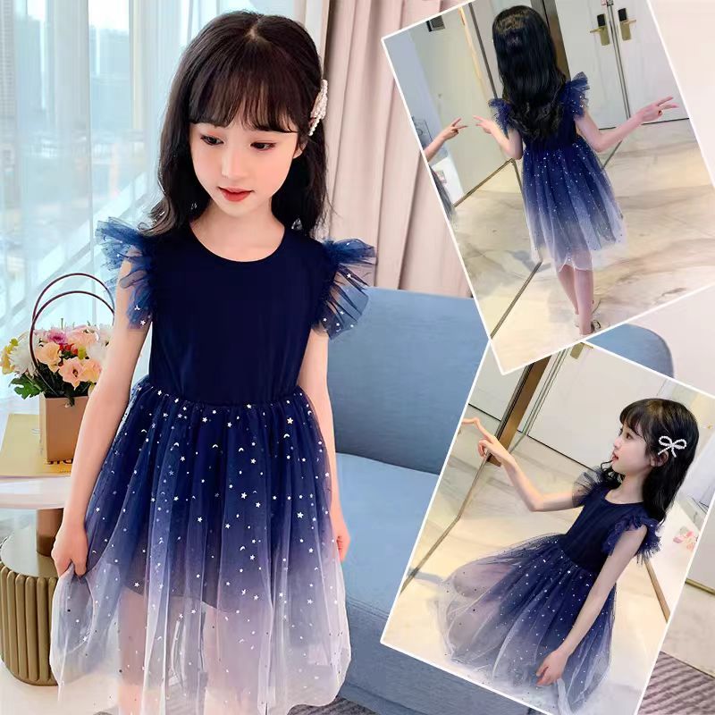 Dress Pesta Dresd Perempuan Bocah Kondangan Anaj Rok 1-9 Thn Deres Lucu Ank Ghaun Anak Kids Premium 