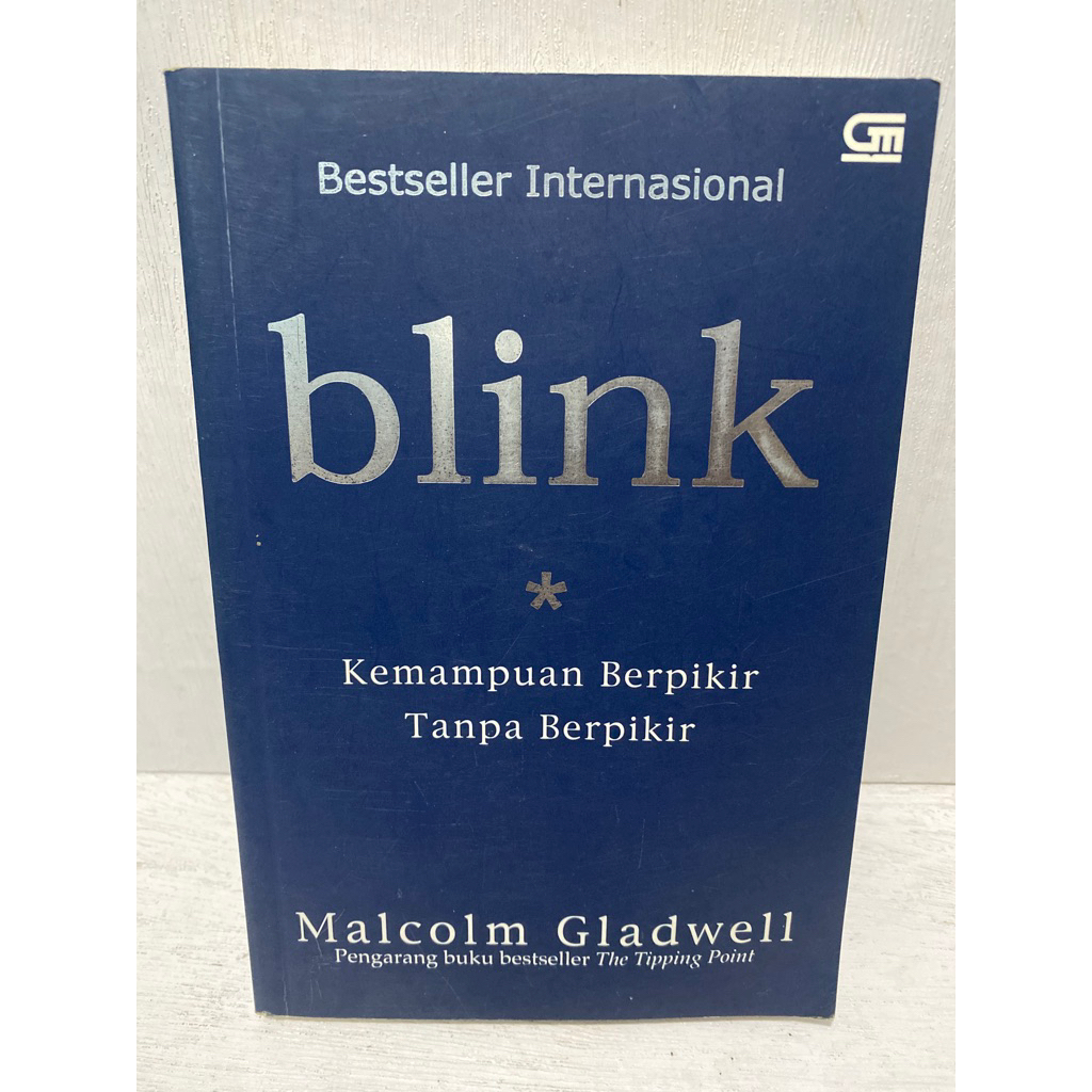Buku Original BLINK KEMAMPUAN BERPIKIR TANPA BERPIKIR - MALCOLM GLADWELL