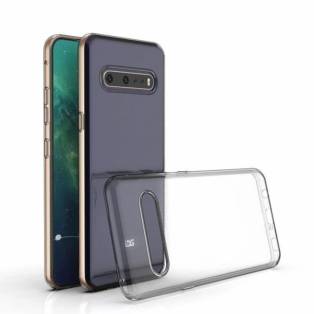 MD-Softcase LG V60 ThinQ Ultrathin Clear Premium Silikon