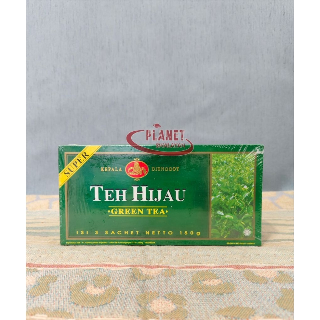 

KEPALA DJENGGOT TEH HIJAU ISI 3 SACHET
