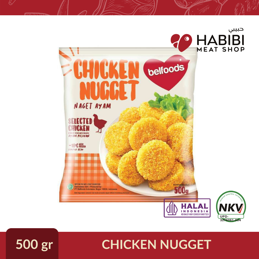

BELFOODS CHICKEN NUGGET (500gr)