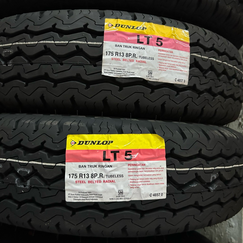 BAN DUNLOP LT 5 175 R13 BAN MOBIL DUNLOP
