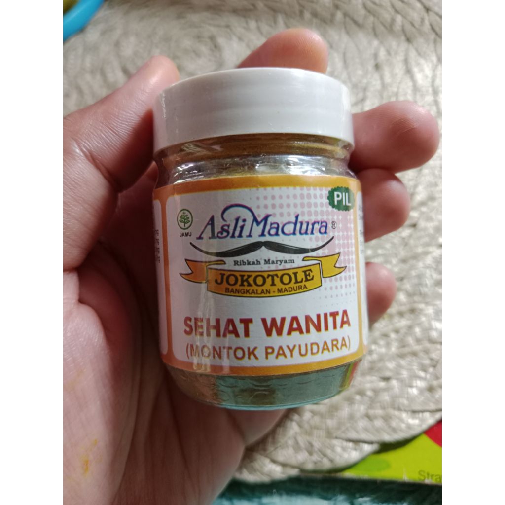 

Jamu Pil Sehat Wanita/Mont*k Payud*ra Jokotole