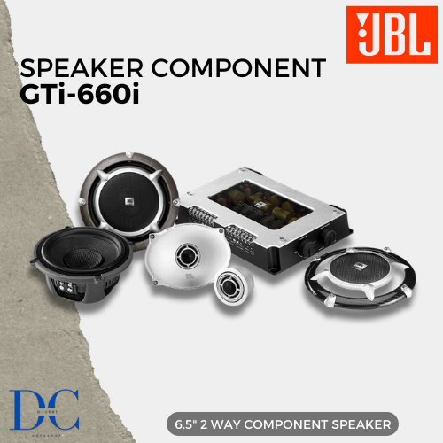 Speaker 2-Way Component Mobil - Speaker JBL GTI-660i - 6.5 Inch - 2-Way Component System - Speaker A