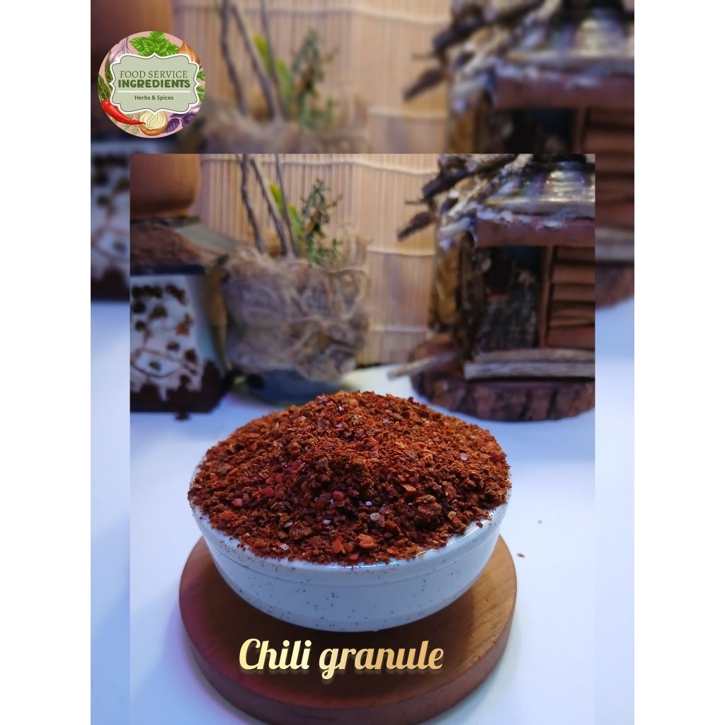 

Chili granule 1kg/cabe bubuk kasar ✅