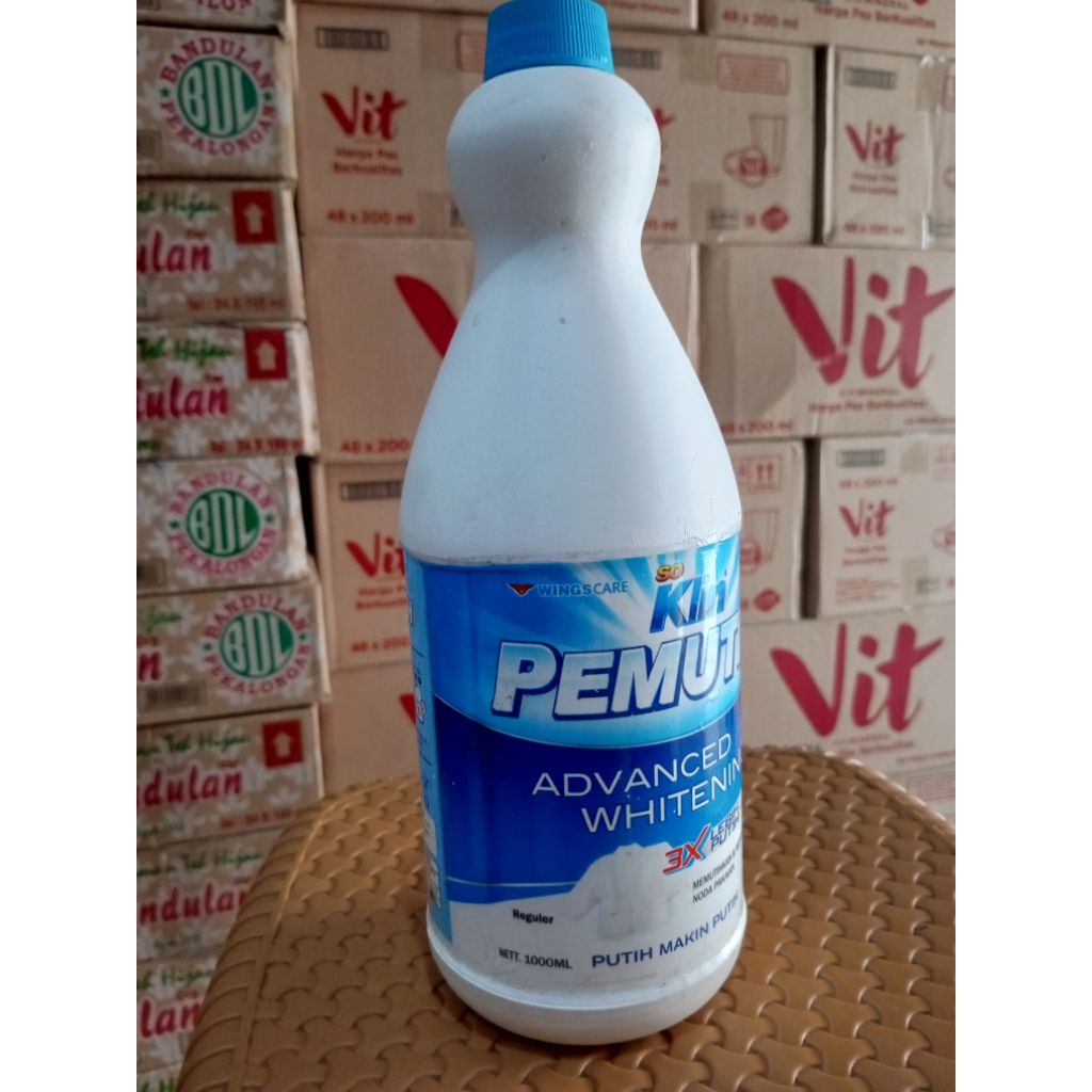 So klin pemutih baju 1000ml / cairan pemutih baju 1L