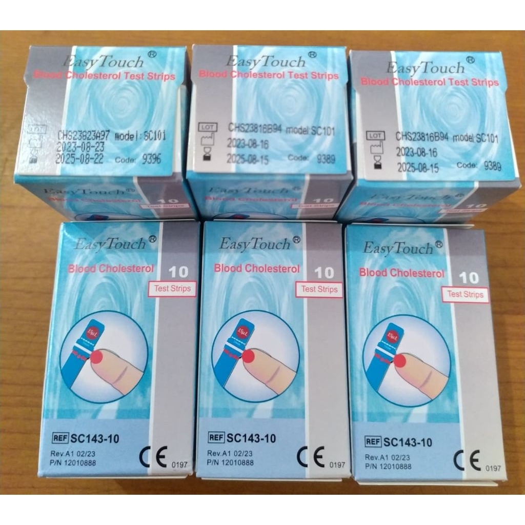 Easy touch Cholesterol Strip/Easytouch kolesterol/Strip Kolesterol Easy Touch/easy touch kolesterol/