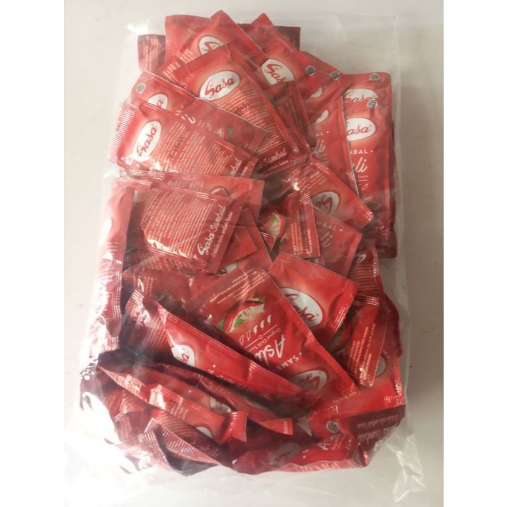 

Sasa Saus Sambal Sachet / Sasa Saus Sambal Sachet / SASA Saus Sambal Asli Sachet 48 x 8gr [HALAL]