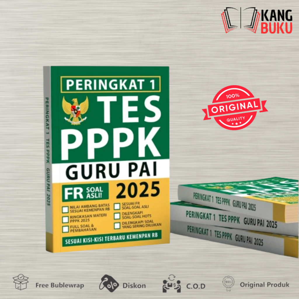 BUKU PPPK GURU PAI 2025 - PERINGKAT 1 PPPK GURU PAI 2025 - MEDIA EDUKA
