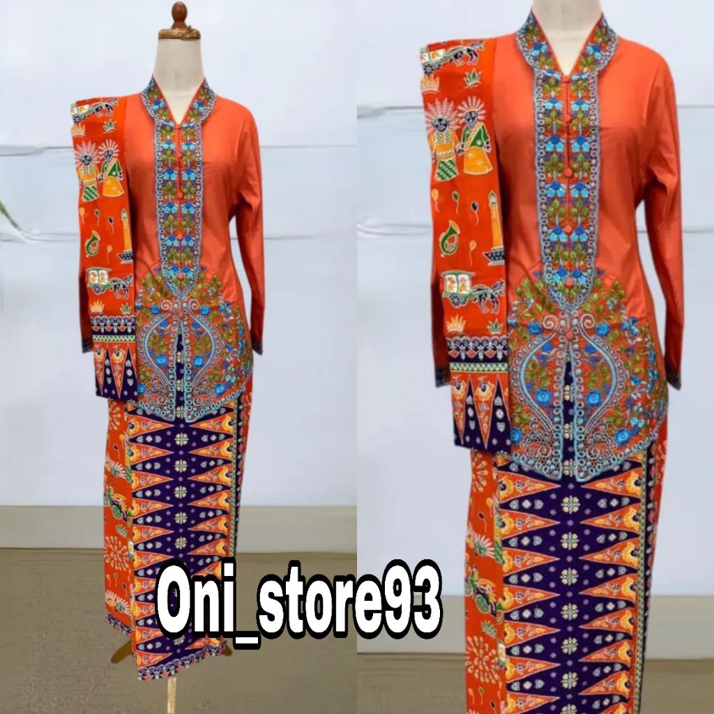 SETELAH KEBAYA ENCIM TERBARU // KEBAYA ENCIM MODERN // SET KEBAYA ENCIM BORDIR MODERN