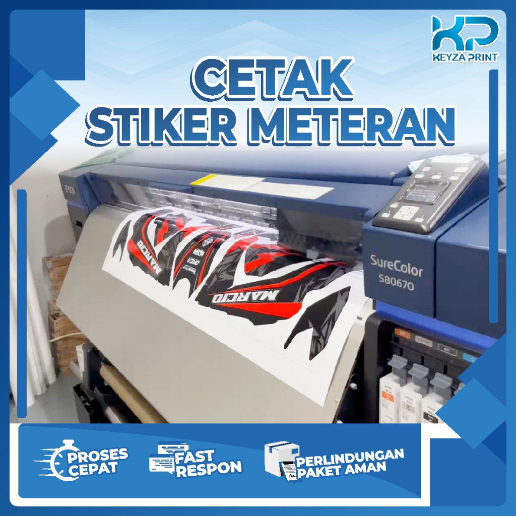 

Stiker Indoor Vynil Glossy Meteran | ritrama, transparant, maxdecal, exilo | Stiker label product