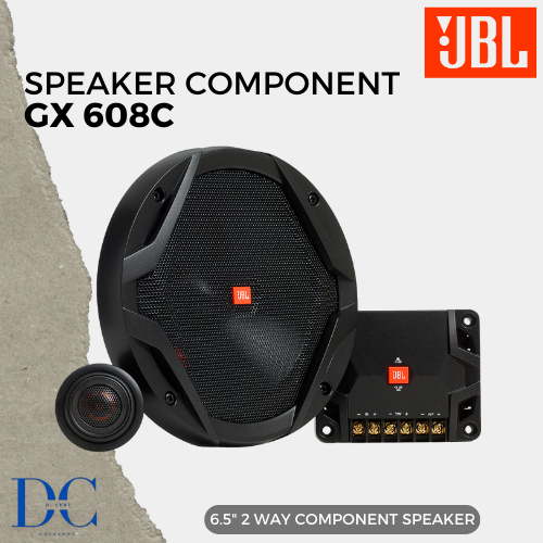 Speaker 2-Way Component Mobil - Speaker JBL GX 608C - 6.5 Inch - 2-Way Component Speaker - Audio Mob