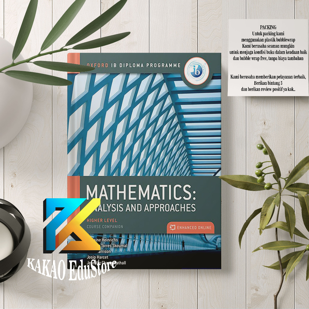 Oxford IB Higher Level Mathematics Analysis and Approaches Course Companion