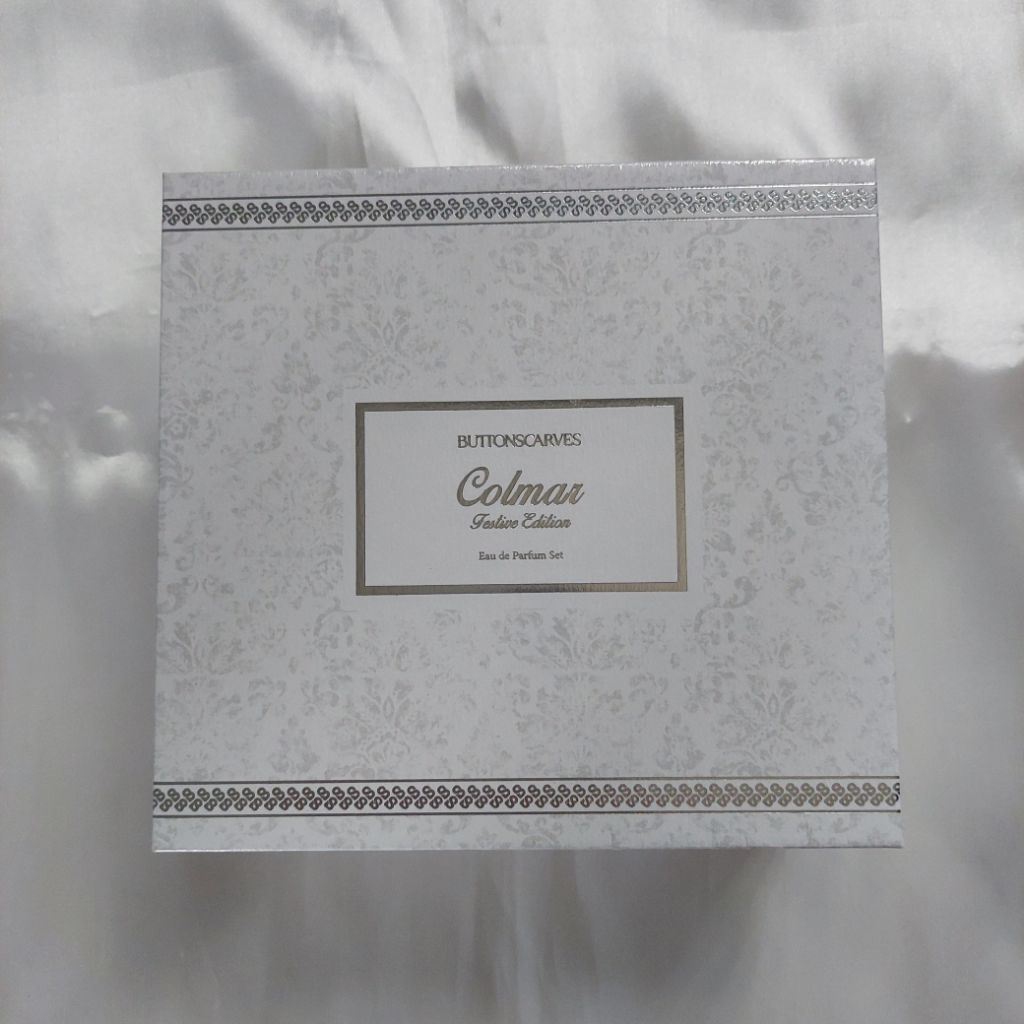 Parfum Buttonscarves Eau de Parfum EDP Colmar dan Bilbao Festive Edition 85ml + 20ml travel size