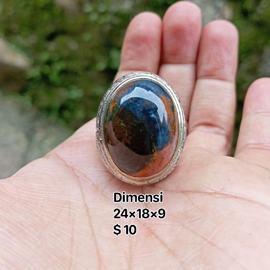 cincin bacan kembang dimensi jumbo natural