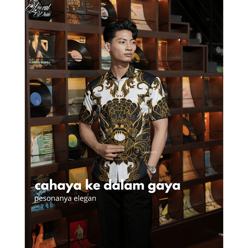 MENSBATIK - Asura II - Kemeja Batik Inovator Muda – Slimfit Modern – Untuk yang Berani Ubah Dunia