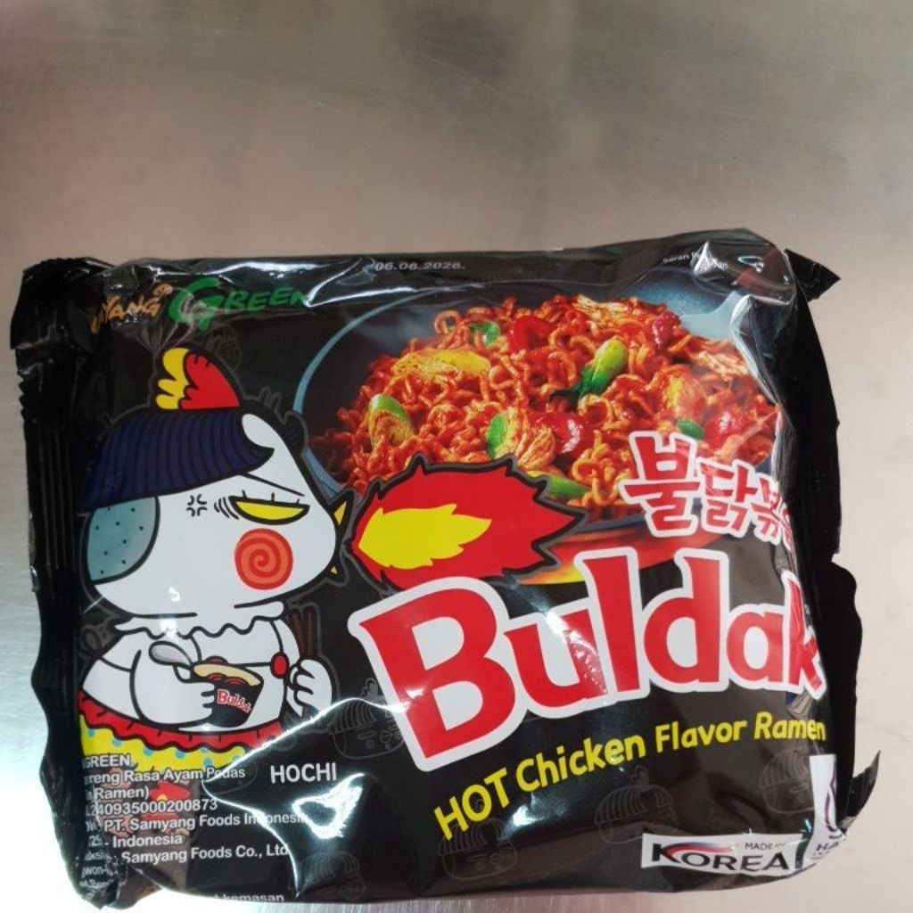 

Samyang Buldak Green Hot Chicken Ramen 140g