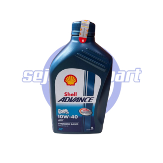 Oli Shell Advance AX7 1L 10w-40 oli motor shell ax7 1 liter