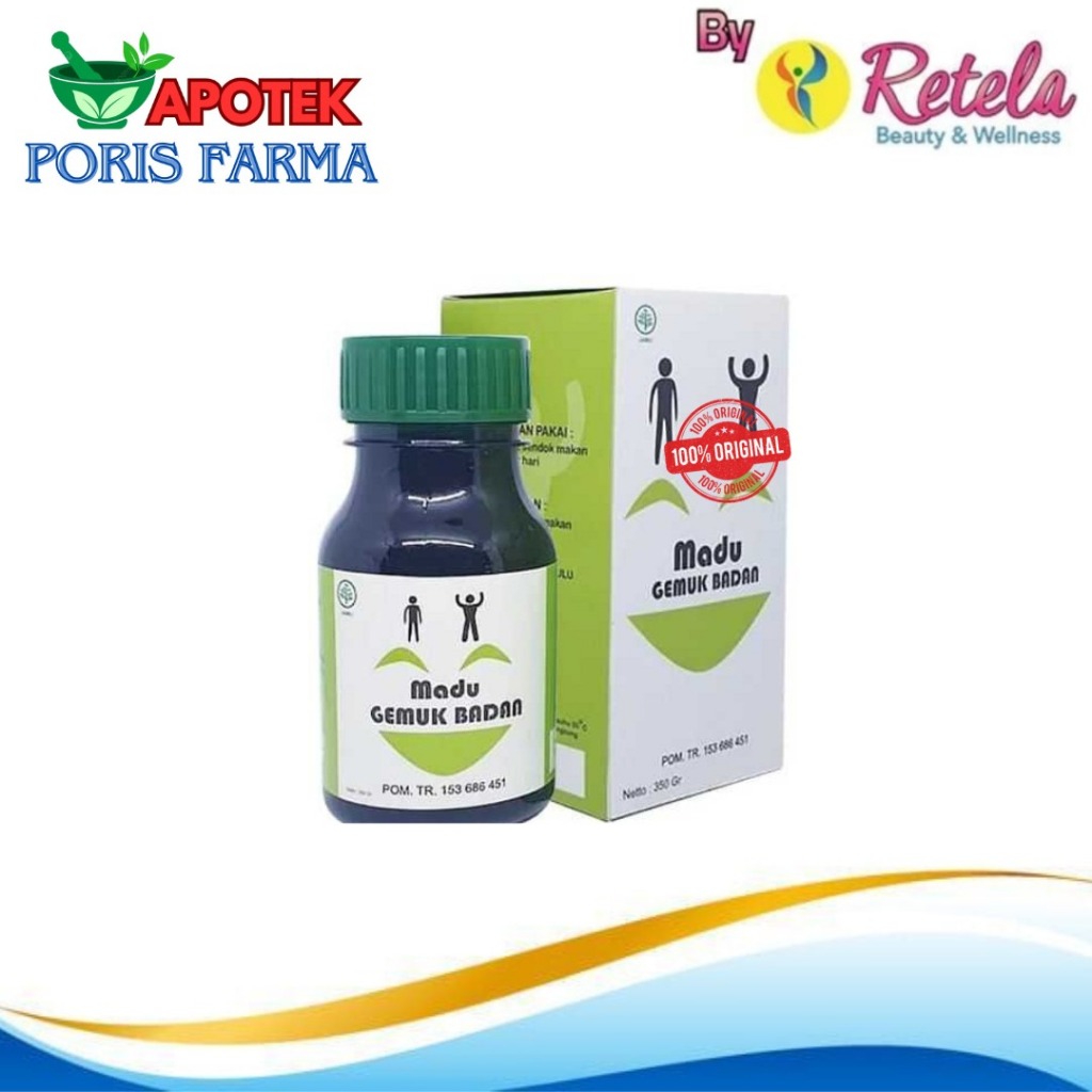 

Madu Gemuk Badan 1 Botol 350gr