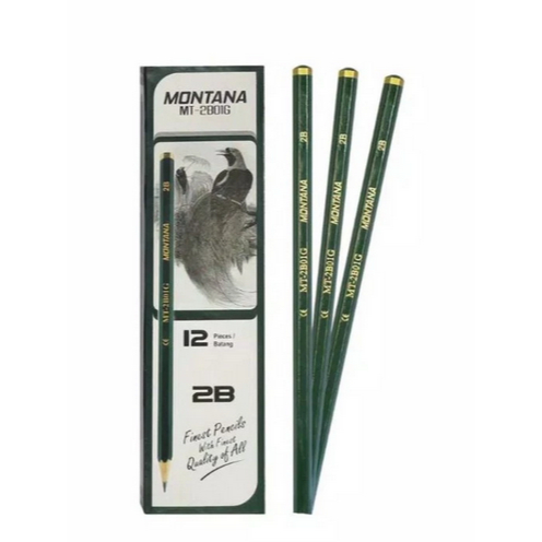 

PENSIL KAYU 2B HIJAU MURAH MONTANA / PROKENSO