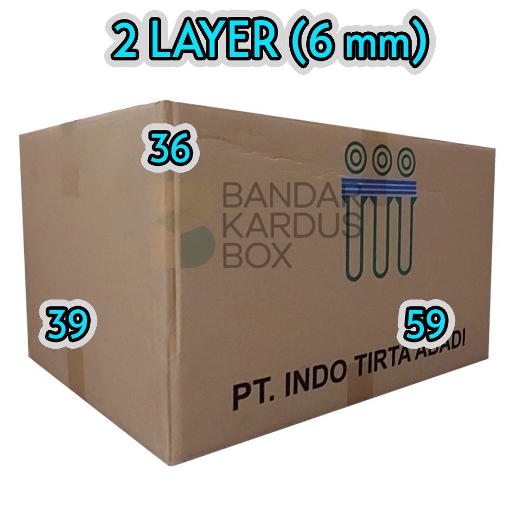 

Kardus Besar Jumbo Double Wall Tebal Untuk Pindahan Dan Penyimpanan Barang 59x39x36
