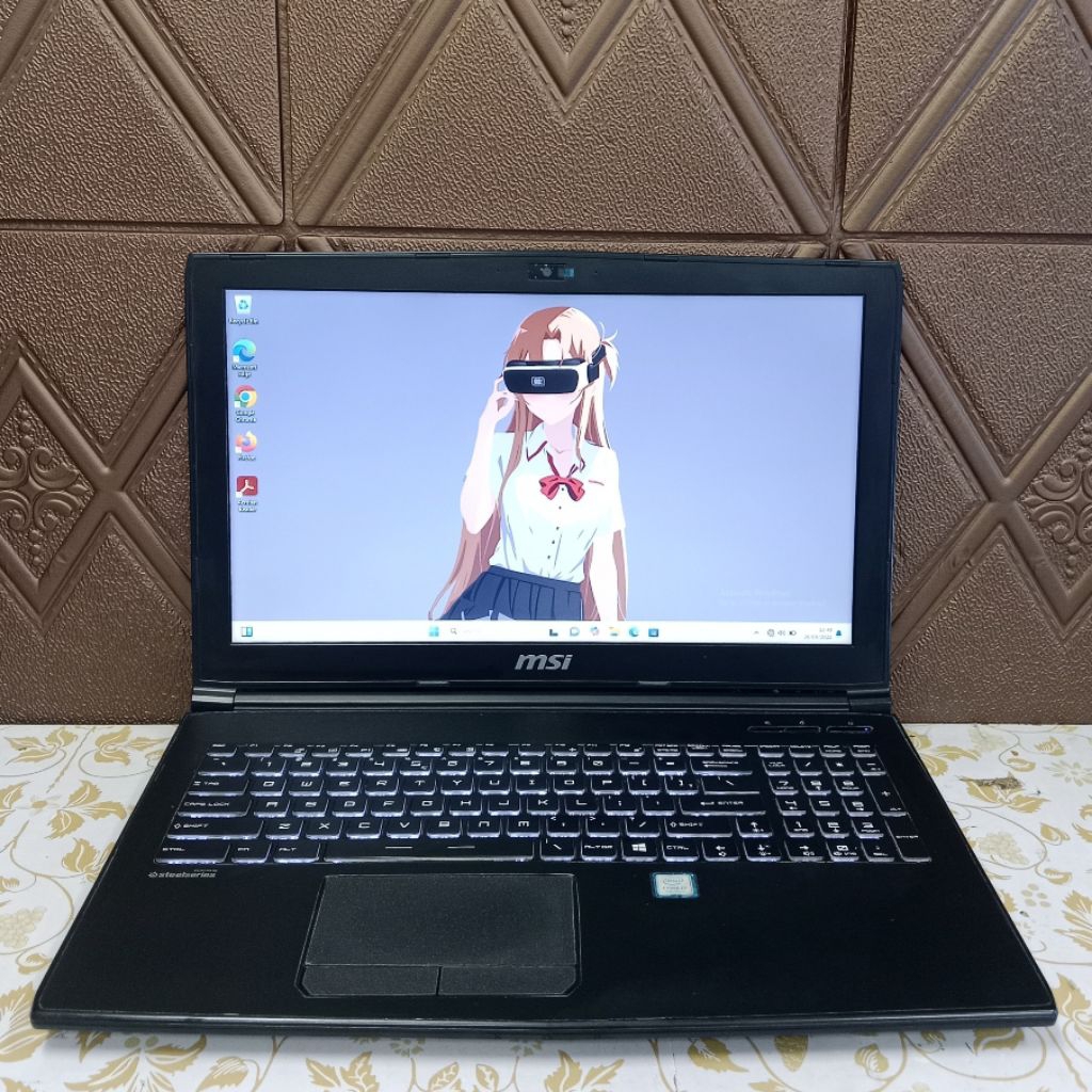 MSI GL62M 7RDX INTEL CORE I7 770HQ (8CPU) INTEL HD GRAPHICS 630+NVIDIA GEFORCE GTX 1050 2GB RAM 8GB 